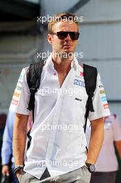 Giedo van der Garde (NLD) Sauber Reserve Driver. 26.07.2014. Formula 1 World Championship, Rd 11, Hungarian Grand Prix, Budapest, Hungary, Qualifying Day.