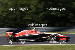 Max Chilton (GBR) Marussia F1 Team MR03. 26.07.2014. Formula 1 World Championship, Rd 11, Hungarian Grand Prix, Budapest, Hungary, Qualifying Day.