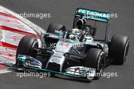 Lewis Hamilton (GBR) Mercedes AMG F1 W05. 26.07.2014. Formula 1 World Championship, Rd 11, Hungarian Grand Prix, Budapest, Hungary, Qualifying Day.