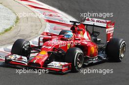 Fernando Alonso (ESP) Ferrari F14-T. 26.07.2014. Formula 1 World Championship, Rd 11, Hungarian Grand Prix, Budapest, Hungary, Qualifying Day.
