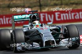 Lewis Hamilton (GBR) Mercedes AMG F1 W05. 26.07.2014. Formula 1 World Championship, Rd 11, Hungarian Grand Prix, Budapest, Hungary, Qualifying Day.