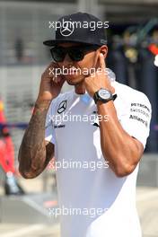 Lewis Hamilton (GBR), Mercedes AMG F1 Team  24.07.2014. Formula 1 World Championship, Rd 11, Hungarian Grand Prix, Budapest, Hungary, Preparation Day.