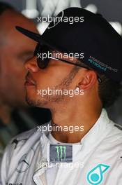 Lewis Hamilton (GBR) Mercedes AMG F1. 05.09.2014. Formula 1 World Championship, Rd 13, Italian Grand Prix, Monza, Italy, Practice Day.