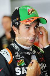 Sergio Perez (MEX) Sahara Force India F1. 05.09.2014. Formula 1 World Championship, Rd 13, Italian Grand Prix, Monza, Italy, Practice Day.