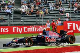Daniil Kvyat (RUS) Scuderia Toro Rosso STR9. 05.09.2014. Formula 1 World Championship, Rd 13, Italian Grand Prix, Monza, Italy, Practice Day.