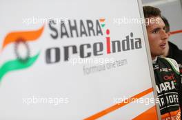 Daniel Juncadella (ESP) Sahara Force India F1 Team Test and Reserve Driver. 05.09.2014. Formula 1 World Championship, Rd 13, Italian Grand Prix, Monza, Italy, Practice Day.