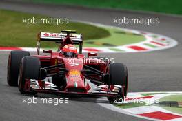 Kimi Raikkonen (FIN), Scuderia Ferrari  05.09.2014. Formula 1 World Championship, Rd 13, Italian Grand Prix, Monza, Italy, Practice Day.