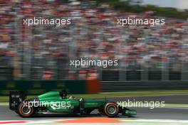 Kamui Kobayashi (JPN), Caterham F1 Team  05.09.2014. Formula 1 World Championship, Rd 13, Italian Grand Prix, Monza, Italy, Practice Day.