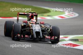 Pastor Maldonado (VEN), Lotus F1 Team  05.09.2014. Formula 1 World Championship, Rd 13, Italian Grand Prix, Monza, Italy, Practice Day.