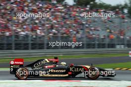 Charles Pic (FRA) Lotus F1 E22 Third Driver. 05.09.2014. Formula 1 World Championship, Rd 13, Italian Grand Prix, Monza, Italy, Practice Day.