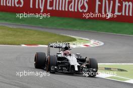 Jenson Button (GBR) McLaren MP4-29. 05.09.2014. Formula 1 World Championship, Rd 13, Italian Grand Prix, Monza, Italy, Practice Day.