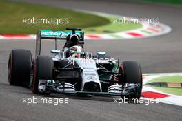 Lewis Hamilton (GBR), Mercedes AMG F1 Team  05.09.2014. Formula 1 World Championship, Rd 13, Italian Grand Prix, Monza, Italy, Practice Day.