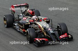 Romain Grosjean (FRA) Lotus F1 E22. 05.09.2014. Formula 1 World Championship, Rd 13, Italian Grand Prix, Monza, Italy, Practice Day.
