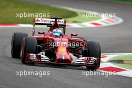 Fernando Alonso (ESP), Scuderia Ferrari  05.09.2014. Formula 1 World Championship, Rd 13, Italian Grand Prix, Monza, Italy, Practice Day.