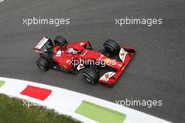 Fernando Alonso (ESP) Ferrari F14-T. 05.09.2014. Formula 1 World Championship, Rd 13, Italian Grand Prix, Monza, Italy, Practice Day.
