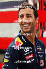 Daniel Ricciardo (AUS) Red Bull Racing. 05.09.2014. Formula 1 World Championship, Rd 13, Italian Grand Prix, Monza, Italy, Practice Day.