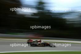 Romain Grosjean (FRA), Lotus F1 Team  05.09.2014. Formula 1 World Championship, Rd 13, Italian Grand Prix, Monza, Italy, Practice Day.