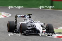 Valtteri Bottas (FIN) Williams FW36. 05.09.2014. Formula 1 World Championship, Rd 13, Italian Grand Prix, Monza, Italy, Practice Day.