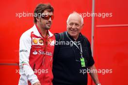 Fernando Alonso (ESP) Ferrari. 05.09.2014. Formula 1 World Championship, Rd 13, Italian Grand Prix, Monza, Italy, Practice Day.