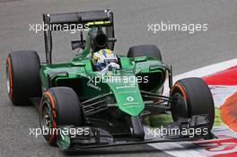 Marcus Ericsson (SWE) Caterham CT05. 05.09.2014. Formula 1 World Championship, Rd 13, Italian Grand Prix, Monza, Italy, Practice Day.