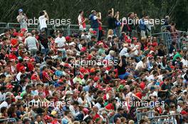 Fans. 05.09.2014. Formula 1 World Championship, Rd 13, Italian Grand Prix, Monza, Italy, Practice Day.