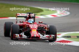 Fernando Alonso (ESP), Scuderia Ferrari  05.09.2014. Formula 1 World Championship, Rd 13, Italian Grand Prix, Monza, Italy, Practice Day.