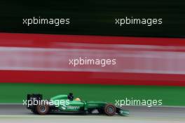 Roberto Merhi (ESP) Caterham, Test Driver 05.09.2014. Formula 1 World Championship, Rd 13, Italian Grand Prix, Monza, Italy, Practice Day.