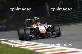 Max Chilton (GBR) Marussia F1 Team MR03. 05.09.2014. Formula 1 World Championship, Rd 13, Italian Grand Prix, Monza, Italy, Practice Day.