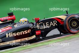 Charles Pic (FRA), Third Driver, Lotus F1 Team  05.09.2014. Formula 1 World Championship, Rd 13, Italian Grand Prix, Monza, Italy, Practice Day.