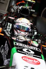 Daniel Juncadella (ESP) Sahara Force India F1 VJM07 Test and Reserve Driver. 05.09.2014. Formula 1 World Championship, Rd 13, Italian Grand Prix, Monza, Italy, Practice Day.