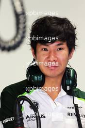 Kamui Kobayashi (JPN) Caterham. 05.09.2014. Formula 1 World Championship, Rd 13, Italian Grand Prix, Monza, Italy, Practice Day.