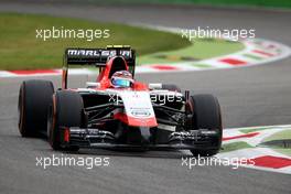 Max Chilton (GBR), Marussia F1 Team  05.09.2014. Formula 1 World Championship, Rd 13, Italian Grand Prix, Monza, Italy, Practice Day.