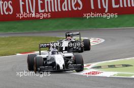 Valtteri Bottas (FIN) Williams FW36. 05.09.2014. Formula 1 World Championship, Rd 13, Italian Grand Prix, Monza, Italy, Practice Day.