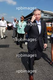 Jean Todt (FRA) FIA President on the grid. 07.09.2014. Formula 1 World Championship, Rd 13, Italian Grand Prix, Monza, Italy, Race Day.