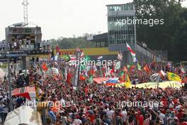 The podium (L to R): Nico Rosberg (GER) Mercedes AMG F1, second; Lewis Hamilton (GBR) Mercedes AMG F1, race winner; Felipe Massa (BRA) Williams, third. 07.09.2014. Formula 1 World Championship, Rd 13, Italian Grand Prix, Monza, Italy, Race Day.