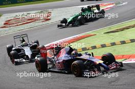 Daniil Kvyat (RUS) Scuderia Toro Rosso STR9. 07.09.2014. Formula 1 World Championship, Rd 13, Italian Grand Prix, Monza, Italy, Race Day.