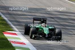 Kamui Kobayashi (JPN), Caterham F1 Team  07.09.2014. Formula 1 World Championship, Rd 13, Italian Grand Prix, Monza, Italy, Race Day.