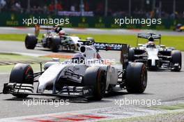 Valtteri Bottas (FIN) Williams FW36. 07.09.2014. Formula 1 World Championship, Rd 13, Italian Grand Prix, Monza, Italy, Race Day.