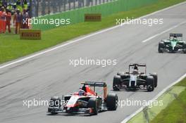 Max Chilton (GBR) Marussia F1 Team MR03. 07.09.2014. Formula 1 World Championship, Rd 13, Italian Grand Prix, Monza, Italy, Race Day.