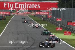 Esteban Gutierrez (MEX) Sauber C33. 07.09.2014. Formula 1 World Championship, Rd 13, Italian Grand Prix, Monza, Italy, Race Day.