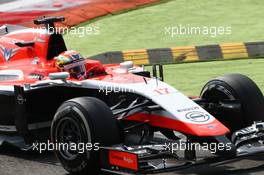 Jules Bianchi (FRA) Marussia F1 Team MR03. 07.09.2014. Formula 1 World Championship, Rd 13, Italian Grand Prix, Monza, Italy, Race Day.