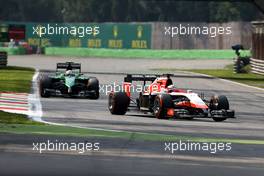Jules Bianchi (FRA), Marussia F1 Team   07.09.2014. Formula 1 World Championship, Rd 13, Italian Grand Prix, Monza, Italy, Race Day.