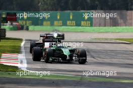 Marcus Ericsson (SWE), Caterham F1 Team  07.09.2014. Formula 1 World Championship, Rd 13, Italian Grand Prix, Monza, Italy, Race Day.