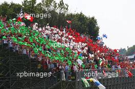 Fans. 07.09.2014. Formula 1 World Championship, Rd 13, Italian Grand Prix, Monza, Italy, Race Day.