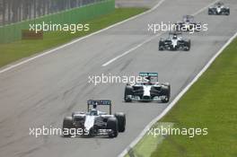 Felipe Massa (BRA) Williams FW36. 07.09.2014. Formula 1 World Championship, Rd 13, Italian Grand Prix, Monza, Italy, Race Day.