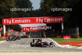 Adrian Sutil (GER) Sauber C33. 07.09.2014. Formula 1 World Championship, Rd 13, Italian Grand Prix, Monza, Italy, Race Day.