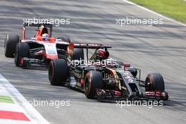 Romain Grosjean (FRA), Lotus F1 Team  07.09.2014. Formula 1 World Championship, Rd 13, Italian Grand Prix, Monza, Italy, Race Day.