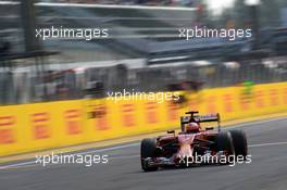 Kimi Raikkonen (FIN) Ferrari F14-T. 07.09.2014. Formula 1 World Championship, Rd 13, Italian Grand Prix, Monza, Italy, Race Day.