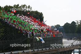 Fans. 07.09.2014. Formula 1 World Championship, Rd 13, Italian Grand Prix, Monza, Italy, Race Day.