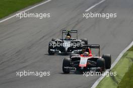 Jules Bianchi (FRA) Marussia F1 Team MR03. 07.09.2014. Formula 1 World Championship, Rd 13, Italian Grand Prix, Monza, Italy, Race Day.